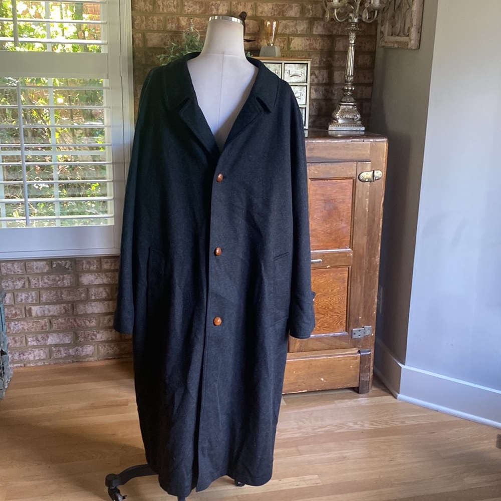 LODENFREY MUNICH GERMANY WOOL & CASHMERE BLEND COAT 50 EXCELLENT XL **